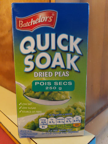Batchelors quick soak peas