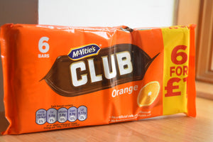 McVitie's Club Orange Biscuit – 6 Pack