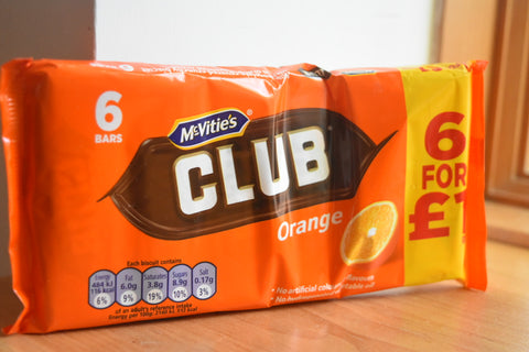 McVitie's Club Orange Biscuit – 6 Pack